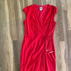 Red work appropriate dress
